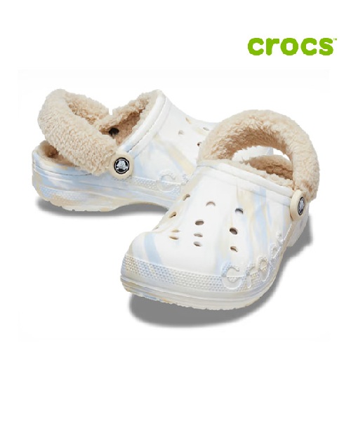 [크록스] 바야 라인드 퍼즈 스트랩 마블링 클로그 209241-94S M5W7